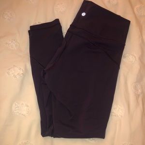 lululemon athletica Dark Purple Leggings